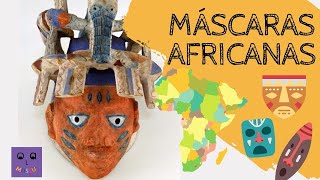 África Máscaras Africanas [upl. by Odlauso]