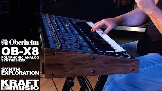 Oberheim OBX8  Synth Exploration [upl. by Torrence]