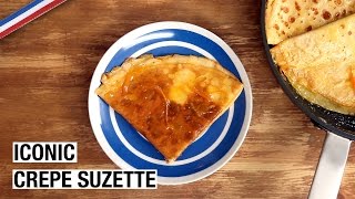 French Crêpe quotSuzettequot amp AlcoholFree Version  Pancake Day [upl. by Eical]