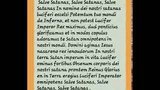 ORACION EN LATIN PARA SATAN POR DABEL PONCE [upl. by Marne]