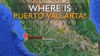 Where is Puerto Vallarta located in Mexico [upl. by Etteuqaj910]