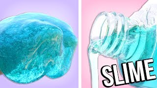 HAZ SLIME CON 1 INGREDIENTE SIN BORAX Y SIN PEGAMENTO  Tutoriales Belen [upl. by Oiled270]