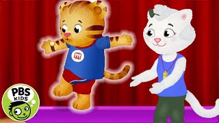 Daniel Tigers Neighborhood  Daniel Tries the Balance Beam  PBS KIDS [upl. by Radmen]