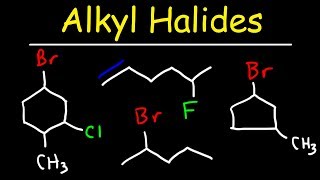 Naming Alkyl Halides  IUPAC Nomenclature [upl. by Leiram]