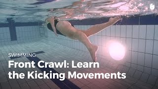 Swimming Techniques Leg Movements  Front Crawl [upl. by Gabler]