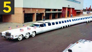 Top 5 Unbelievably LONG Limousines [upl. by Rettuc]