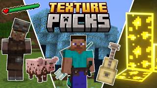 50 BEST Minecraft Resourse Packs Bedrock [upl. by Octavus]