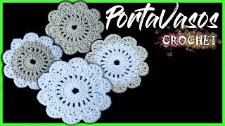 Portavasos a Crochet  Paso a Paso  Nirvana Crochet 13 😱🔴 [upl. by Imoyik]