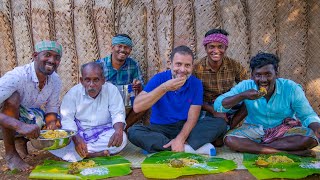 BIG MOMENT  RAHUL GANDHI Join In Village Cooking  Mushroom Biryani  Village Cooking Channel [upl. by Bradan]