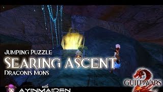 Guild Wars 2  Jumping Puzzle  Searing Ascent [upl. by Nnaid]