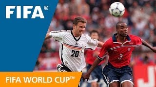 Germany 20 USA  1998 World Cup  Match Highlights [upl. by Haerb]