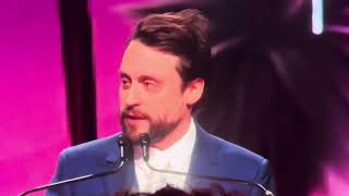 Kieran Culkin A Real Pain Breakthrough Performance Award psiff2025 [upl. by Ainevuol]