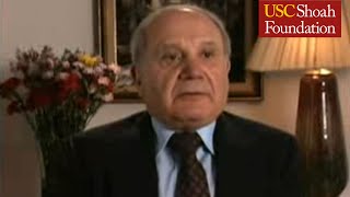 Auschwitz II Birkenau Sonderkommando Testimony Clips  USC Shoah Foundation [upl. by Yllek]