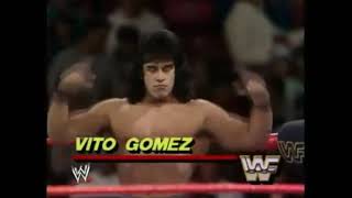 Bad News Brown vs Jobber Vito Gomez WWF Wrestling Challenge 1988 [upl. by Batory]