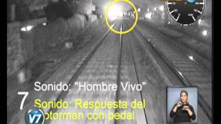 Visión 7 Tragedia de Castelar Un video muestra el choque de trenes [upl. by Puri]