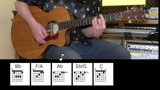 Maybe Im Amazed  Acoustic Guitar  Paul McCartney  Chords [upl. by Carin]