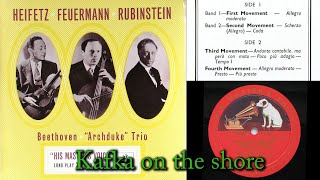 Beethoven Piano Trio No 7 quotArchdukequot  complete Rubinstein Heifetz Feuermann [upl. by Gwendolen199]