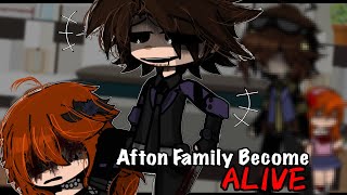 Afton Family Become Alive  Gacha Club [upl. by Enyahs439]