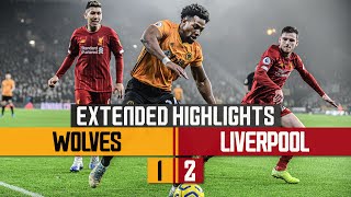 Traore and Jimenez combine again  Wolves 12 Liverpool  Extended Highlights [upl. by Danialah391]