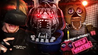 FNAF IN VR I CAN NOT HANDLE THIS  FNAF VR Help Wanted Part 1 [upl. by Able]