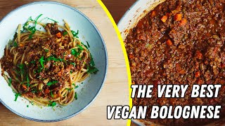 The Very Best Vegan Bolognese Recipe [upl. by Lienhard]