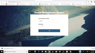 Hostel Management System using PHP [upl. by Kirven]