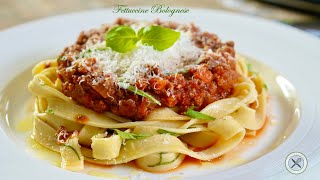 Fettuccine Bolognese – Bruno Albouze [upl. by Hanoj883]