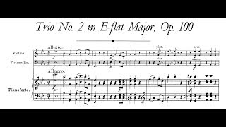 Schubert Piano Trio No2 in Eb D929 Trio Wanderer [upl. by Silyhp]