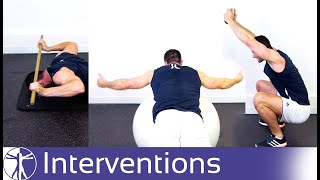 Thoracic Spine Extension Strengthening Exercises [upl. by Irved]