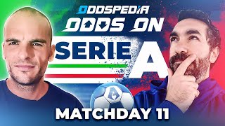 Serie A Predictions 202425 Matchday 11  Best Football Betting Tips Today [upl. by Ephrem]