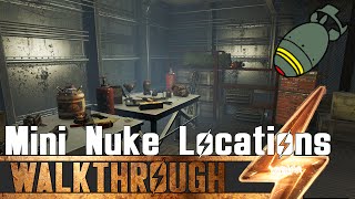 Fallout 4  Mini Nuke Locations Guide Big Boy  Fat Man Ammo [upl. by Atirehs]