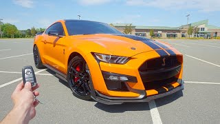 20202023 Ford Mustang Shelby GT500 Start Up Exhaust Burnout Test Drive and Review [upl. by Okika]