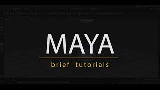 How to Create Maya Rigid Bodies Collision [upl. by Desdemona]