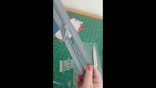 Continuous zipper tutorial [upl. by Eilojne33]