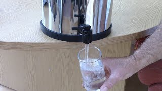 Purifying Water Using a British Berkefeld [upl. by Nimajneb]