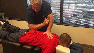 Severe Lower Back Pain amp Sciatica Follow Up Adjustment at Advanced Chiropractic Relief [upl. by Butler153]