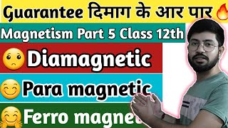 Magnetism04 Diamagnetism Paramagnetism amp Ferromagnetism material What is diamagnetic Paramagnetic [upl. by Alanson]