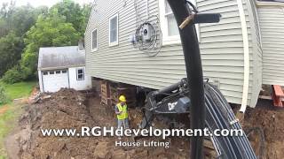 NJ House LiftingRaising Process [upl. by Boff]