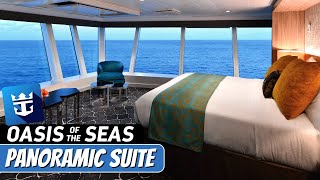 Oasis of the Seas  Ultimate Panoramic Suite Tour amp Review 4K  Royal Caribbean Cruise [upl. by Leinehtan]