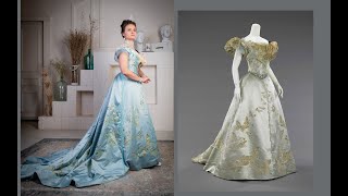 Dressing up in a 1898 Worth Ballgown [upl. by Adroj]