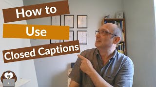 How to use Closed Captions in Windows 10 Ease of Access [upl. by Akfir]