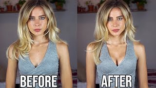 I TRIED THE INSTAGRAM FAMOUS UPBRA  BEFORE  AFTER SHOTS [upl. by Marshall516]