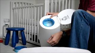 How to replace the Anglecare nappy bin refill cartridges [upl. by Asiole368]