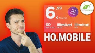 homobile UN NUOVO ILIAD COPERTURA TARIFFE EDUBBI  ITA  TuttoAndroid [upl. by Nyrad]