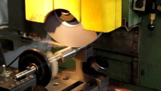 Cylindrical Grinding on a surface grinder [upl. by Ben]