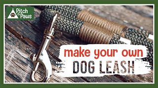 How To Make your Own Dog Leash [upl. by Adler]