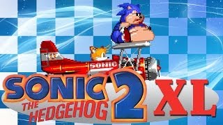 Sonic 2 XL  Walkthrough with all Chaos Emeralds [upl. by Winther]