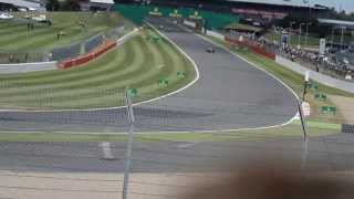 Silverstone F1 2014 Stowe B Grandstand view [upl. by Niliram]