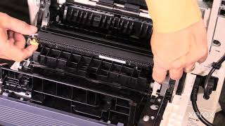 Xerox® VersaLink® B605 Multifunction Printer Replacing the Transfer Roller [upl. by Raama]