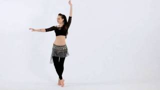 How to Do a Traveling Twist  Belly Dancing [upl. by Dyna377]